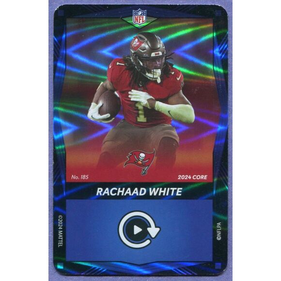 2024 Uno Elite Football Card Blue Foil #185 Rachaad White - Picture 1 of 1